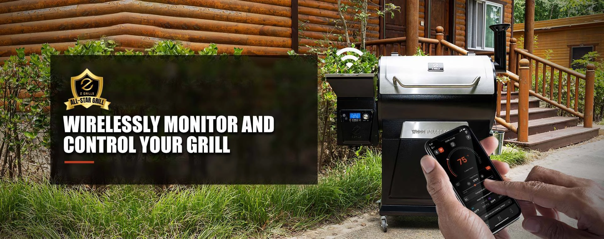 Wirelessly Monitor and Control your Grill