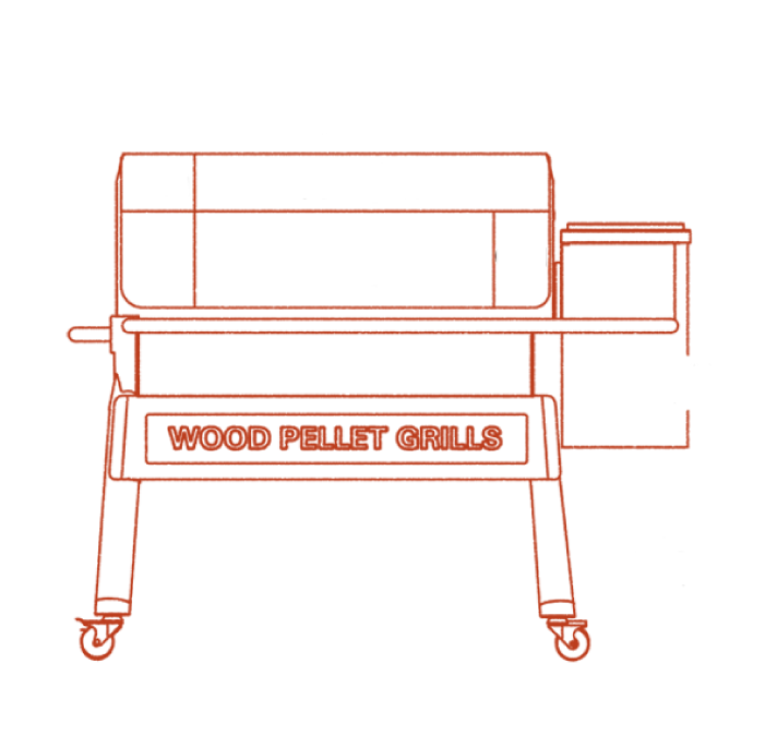 Pellet Grill Multitasker 11002B WiFi Specifications Interior